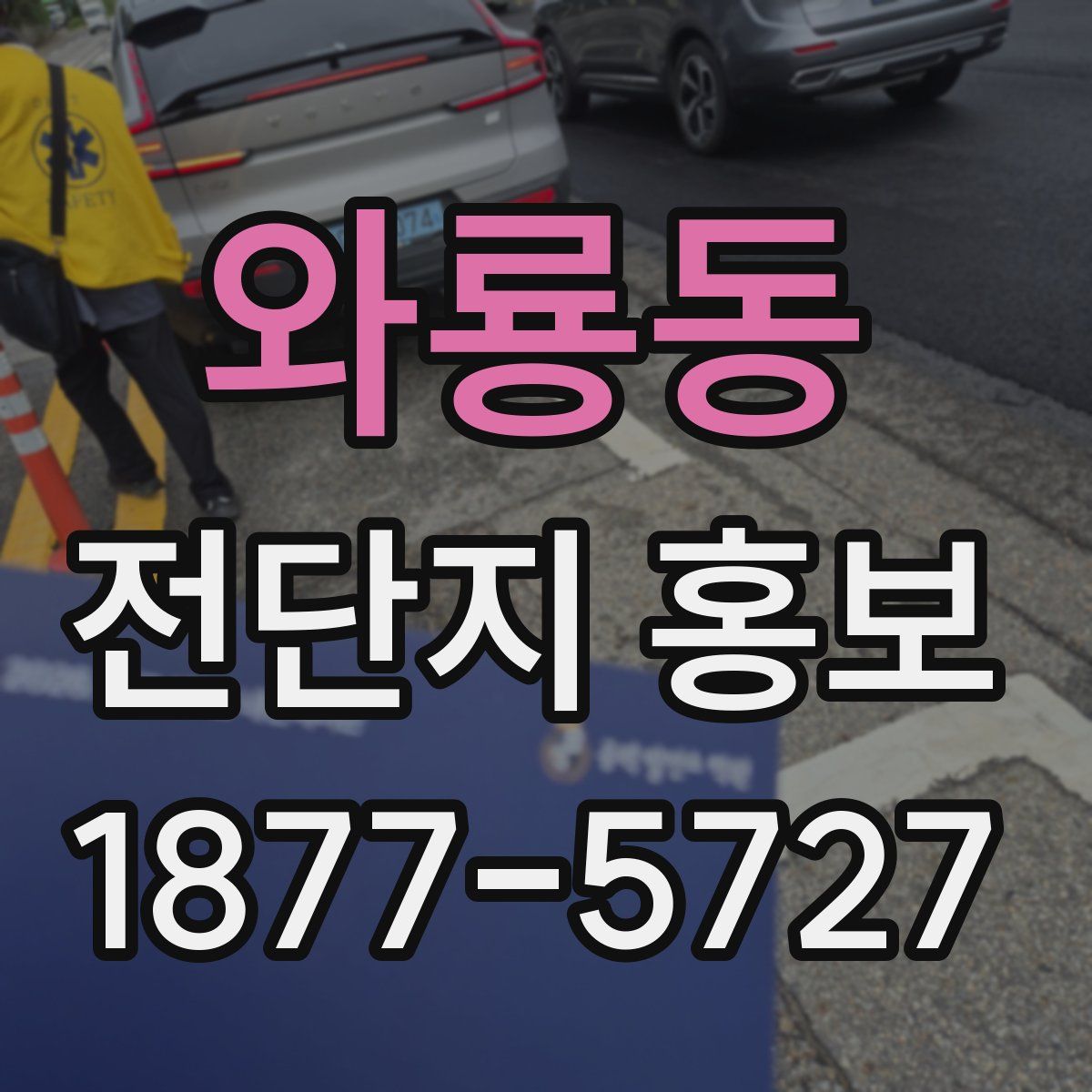 와룡동 전단지 홍보