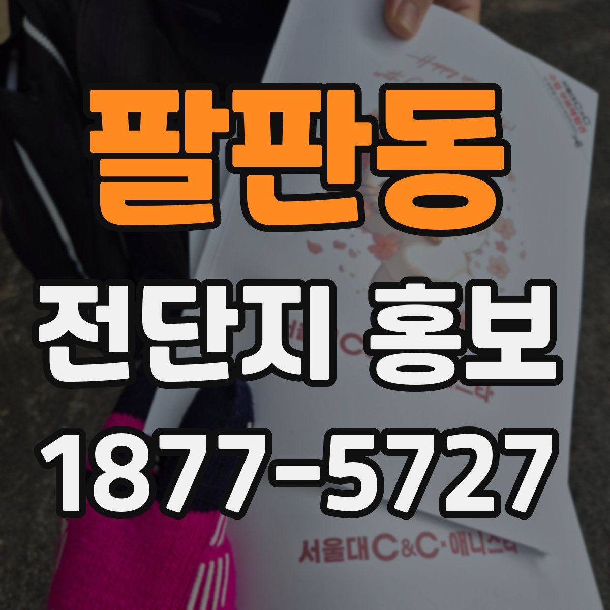 팔판동 전단지 홍보