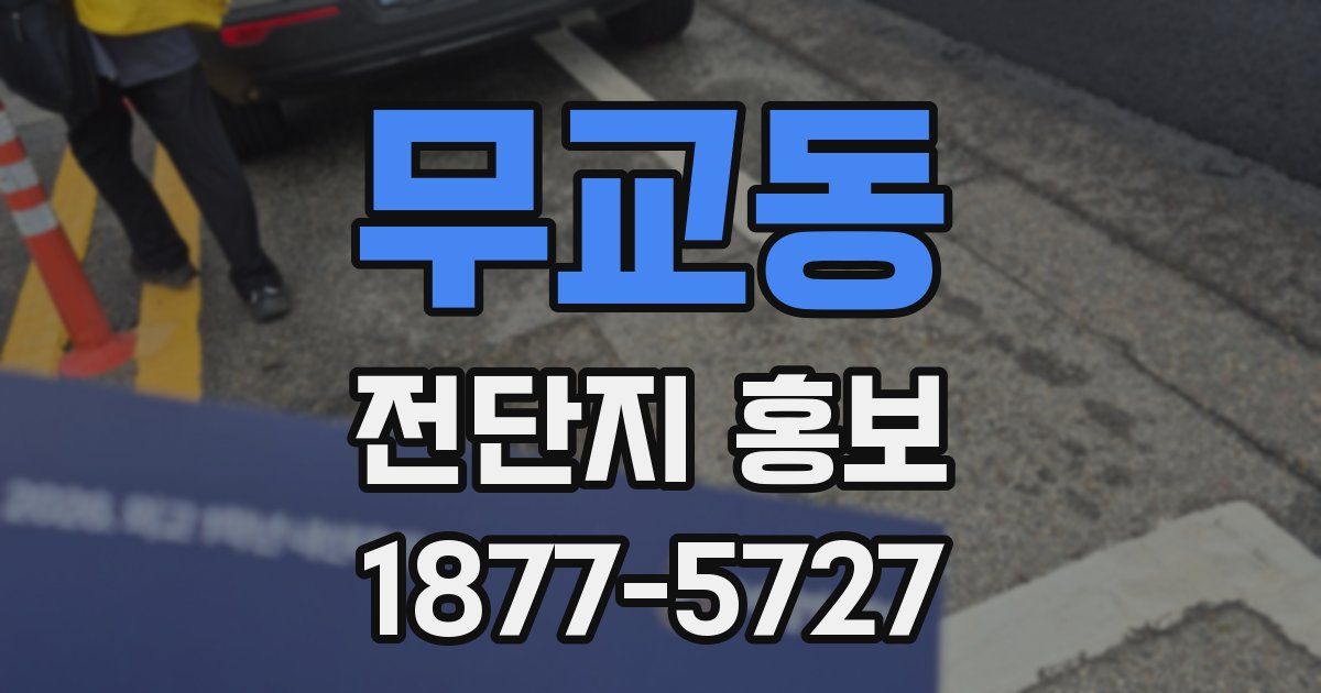 무교동 전단지 홍보