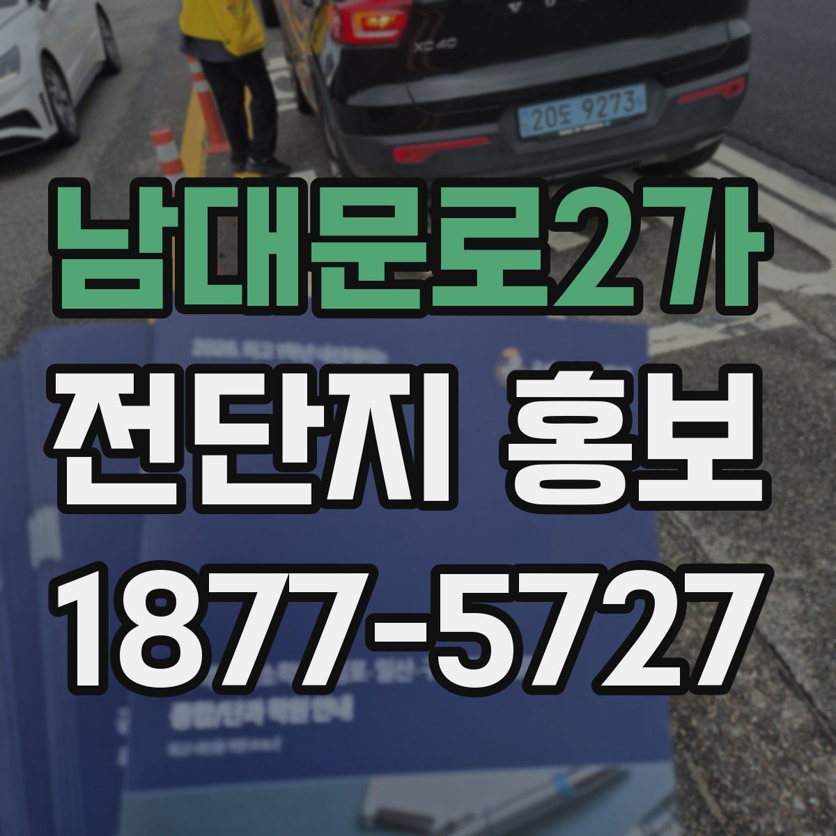 남대문로2가 전단지 홍보
