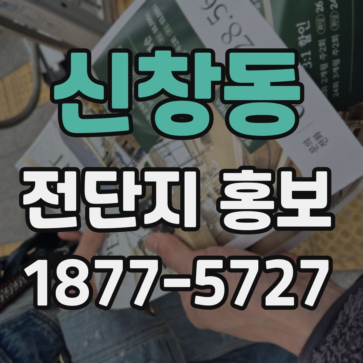 신창동 전단지 홍보