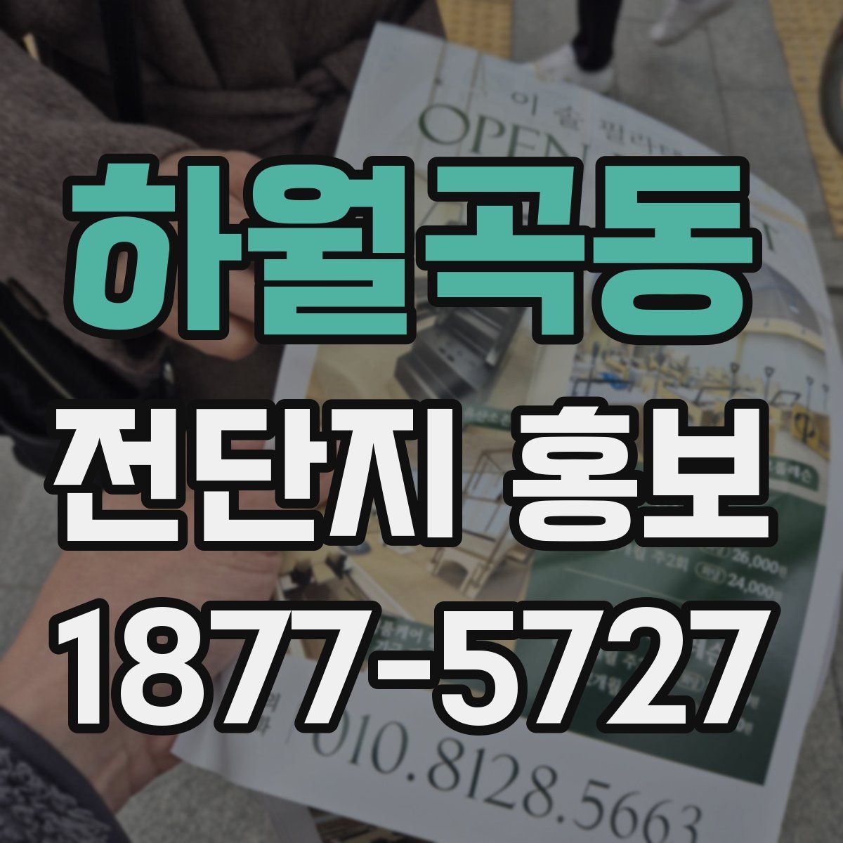 하월곡동 전단지 홍보