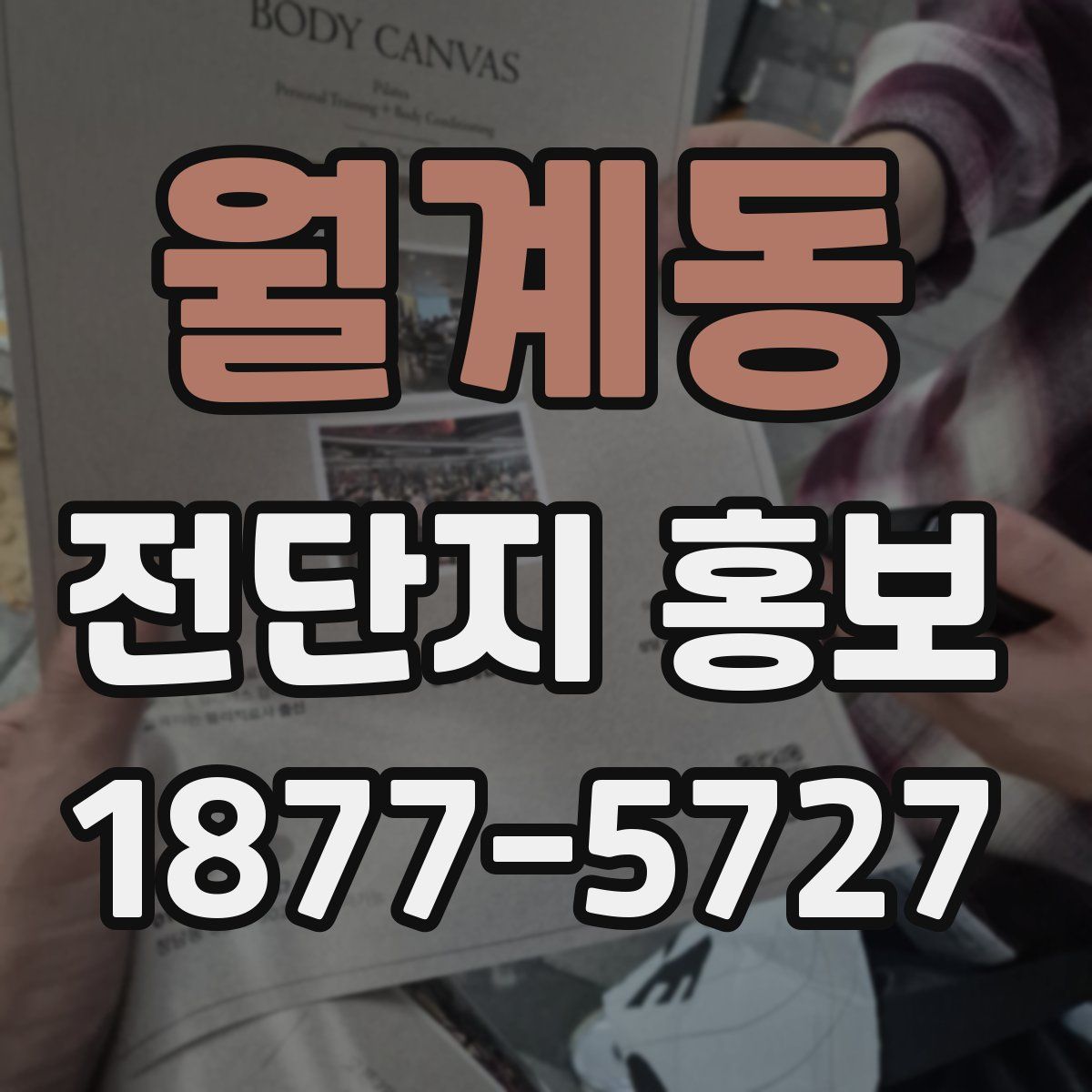 월계동 전단지 홍보