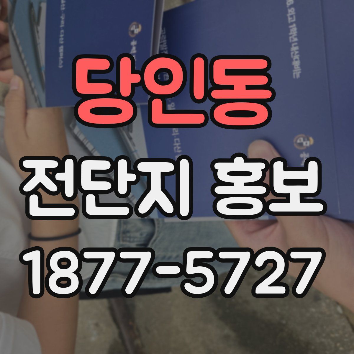 당인동 전단지 홍보