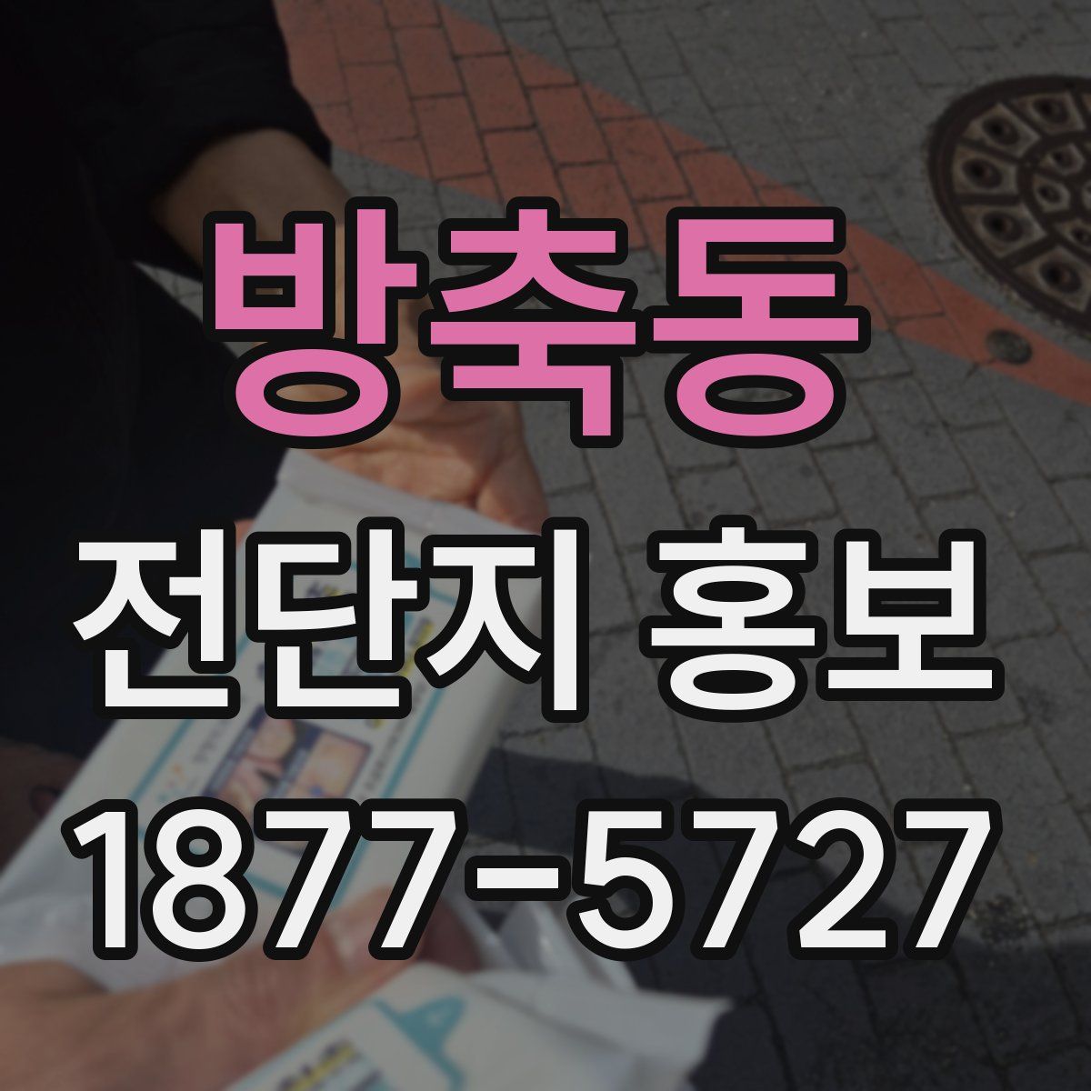 방축동 전단지 홍보