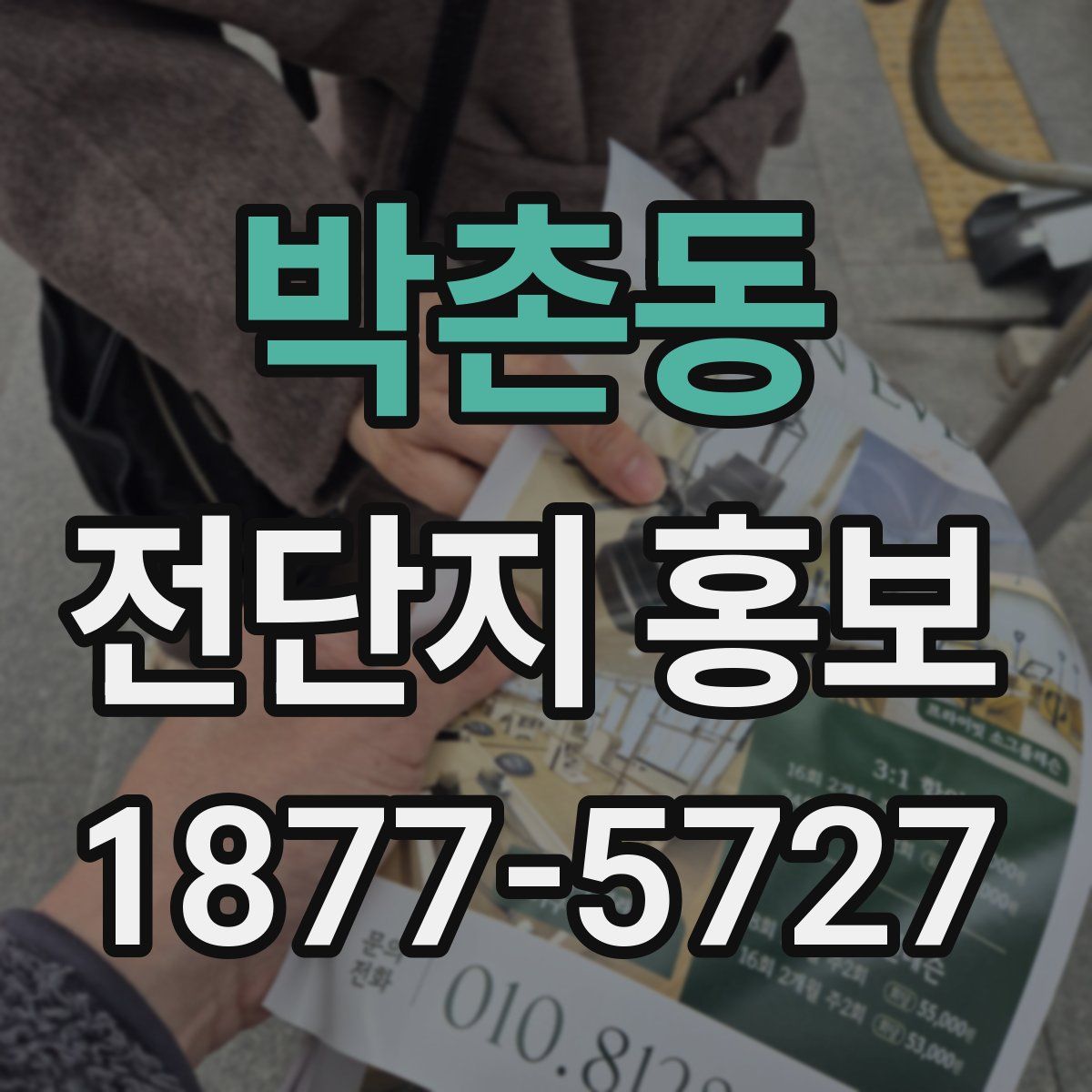 박촌동 전단지 홍보