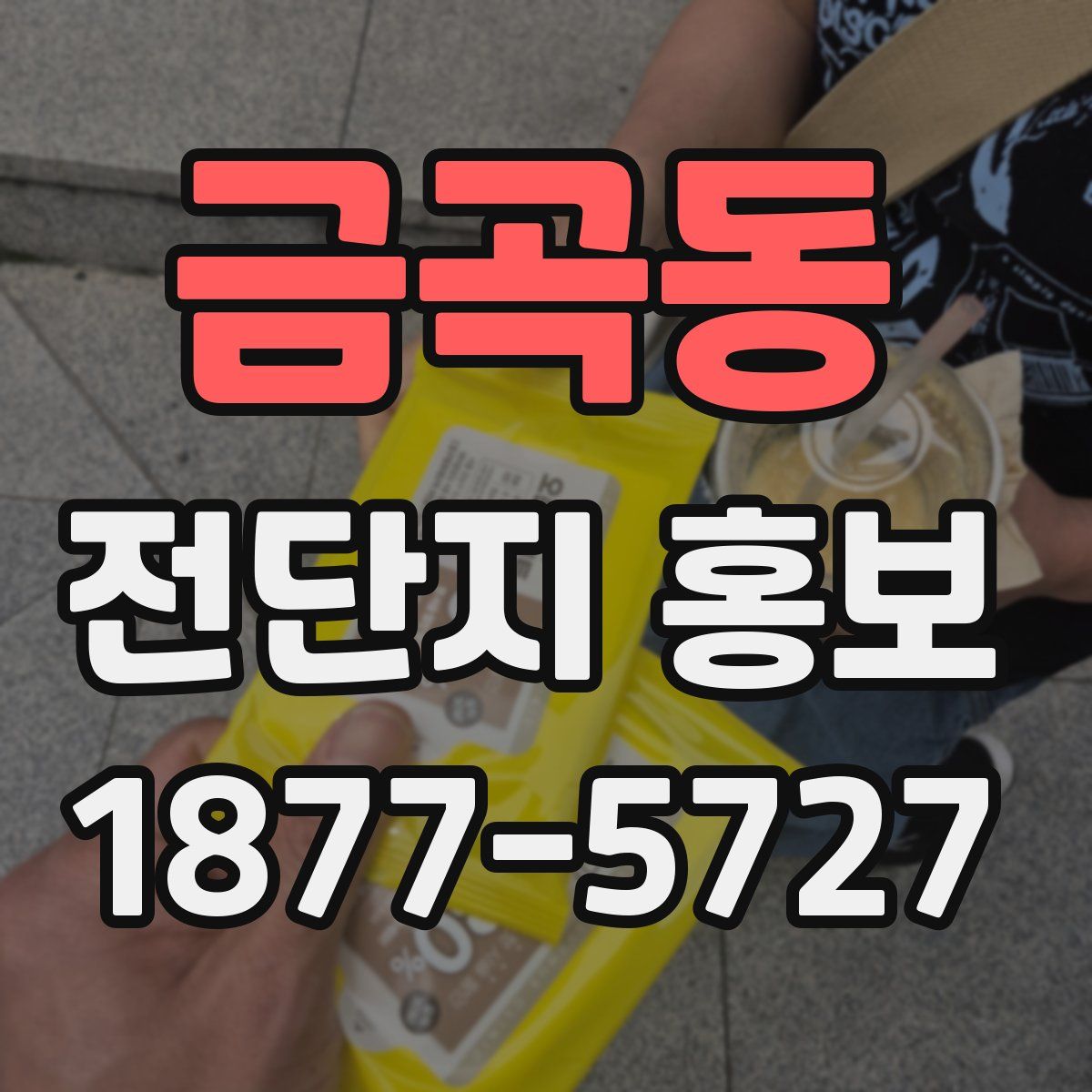 금곡동 전단지 홍보