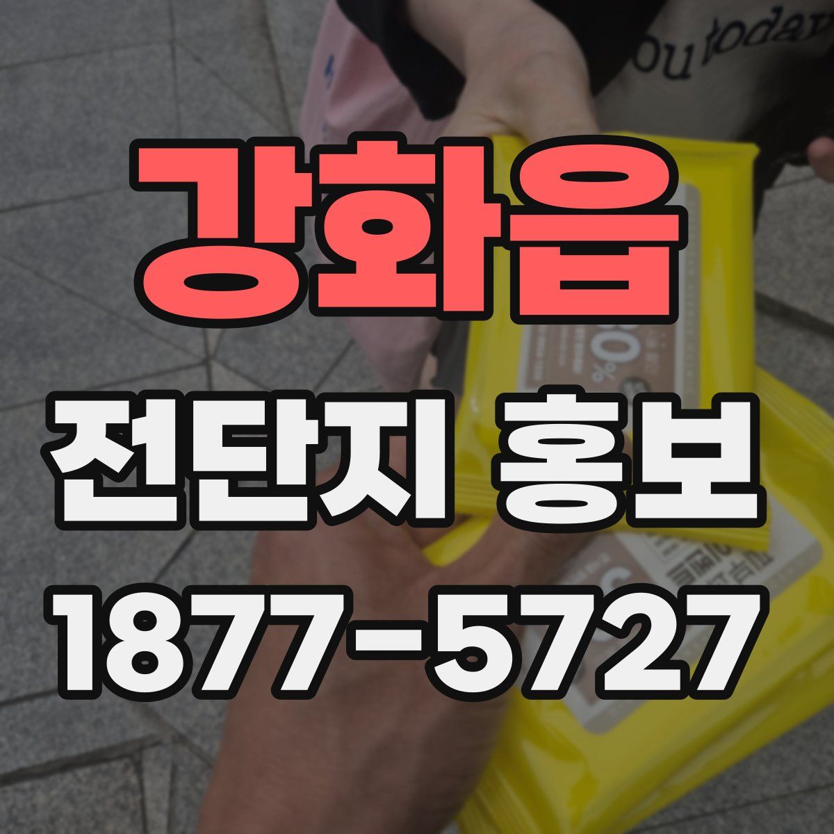 강화읍 전단지 홍보