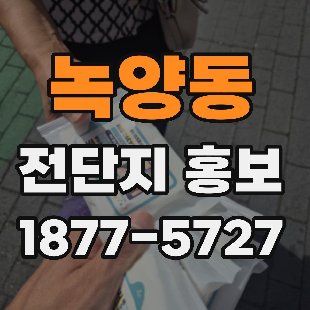 녹양동 전단지 홍보