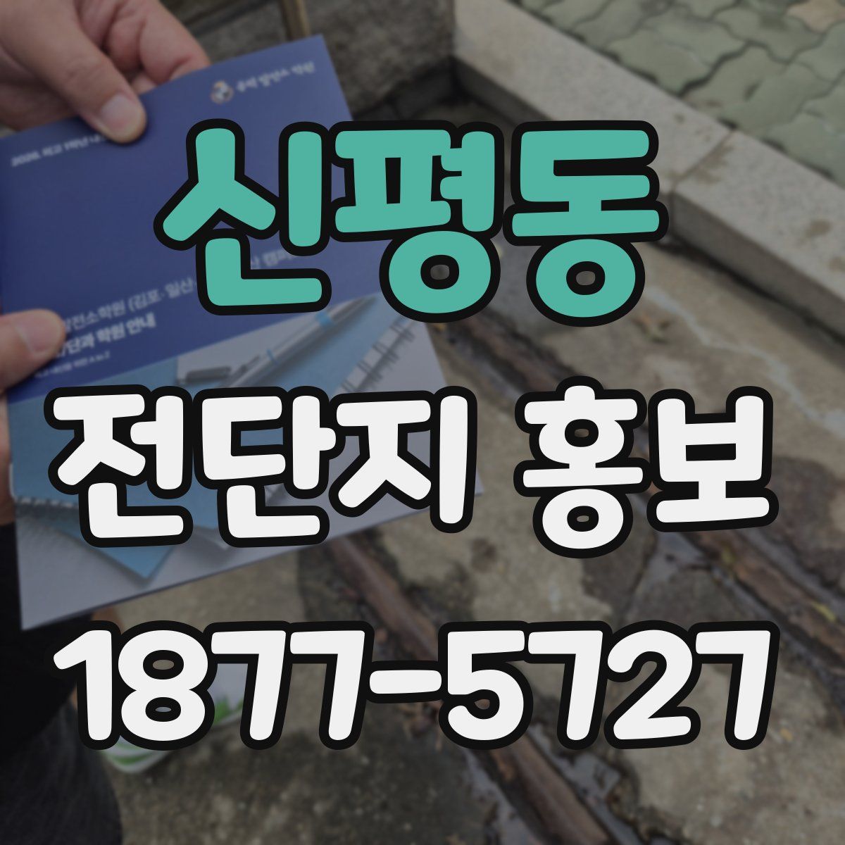 신평동 전단지 홍보