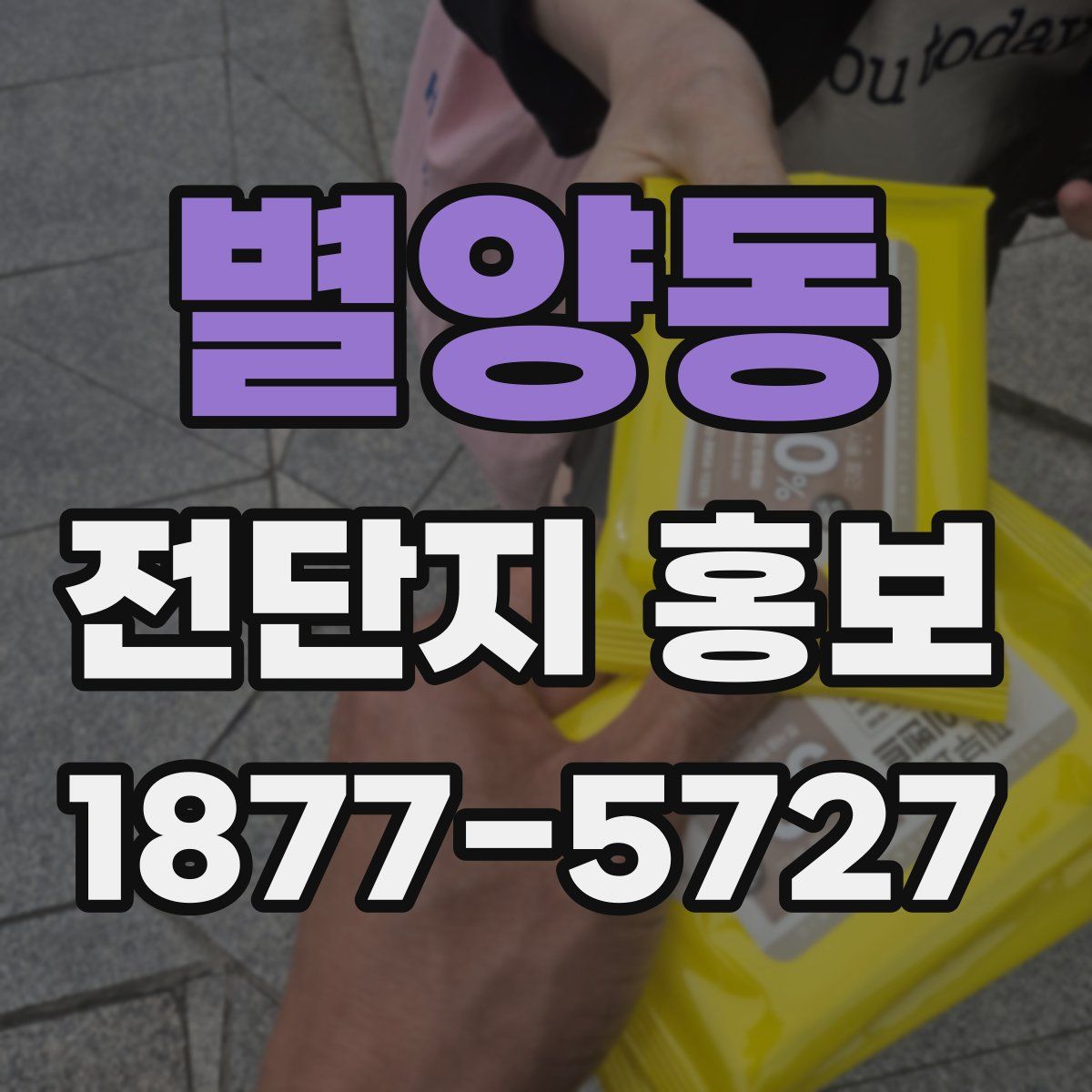 별양동 전단지 홍보