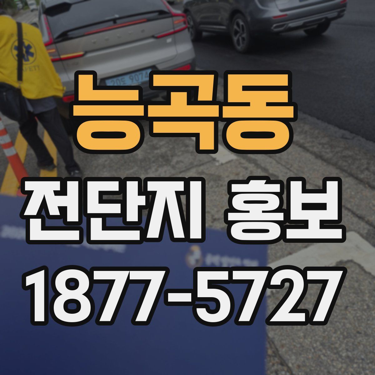 능곡동 전단지 홍보