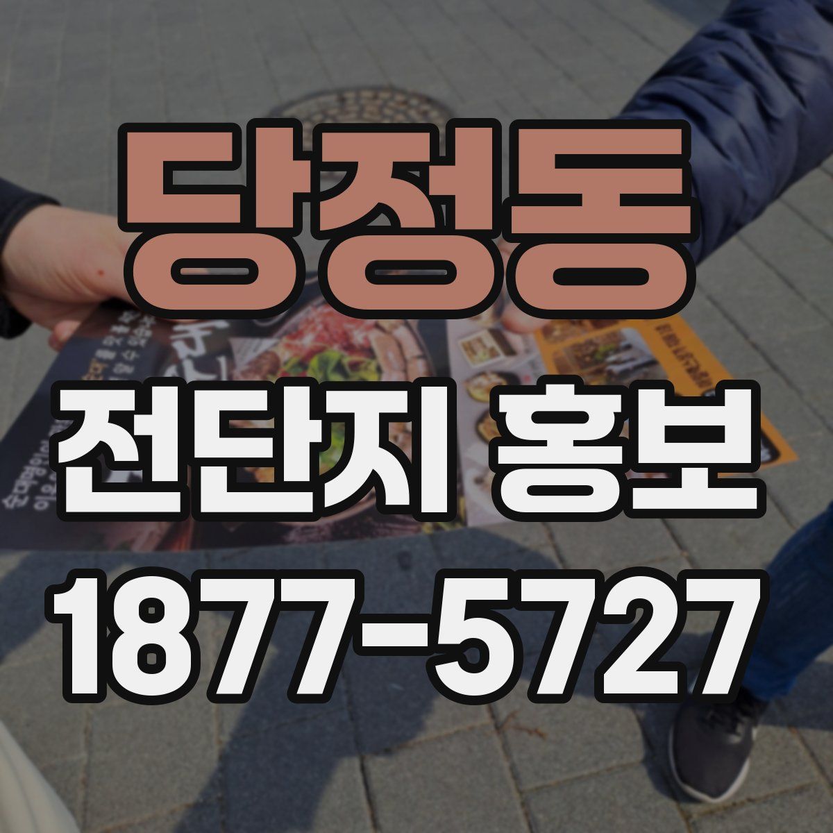 당정동 전단지 홍보