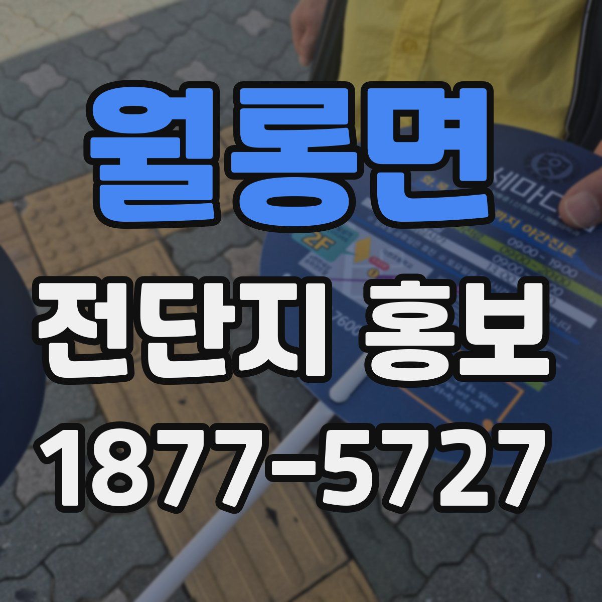 월롱면 전단지 홍보