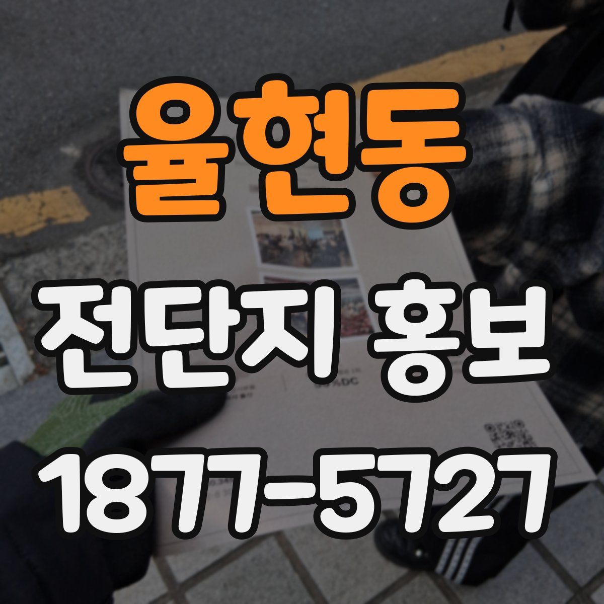 율현동 전단지 홍보
