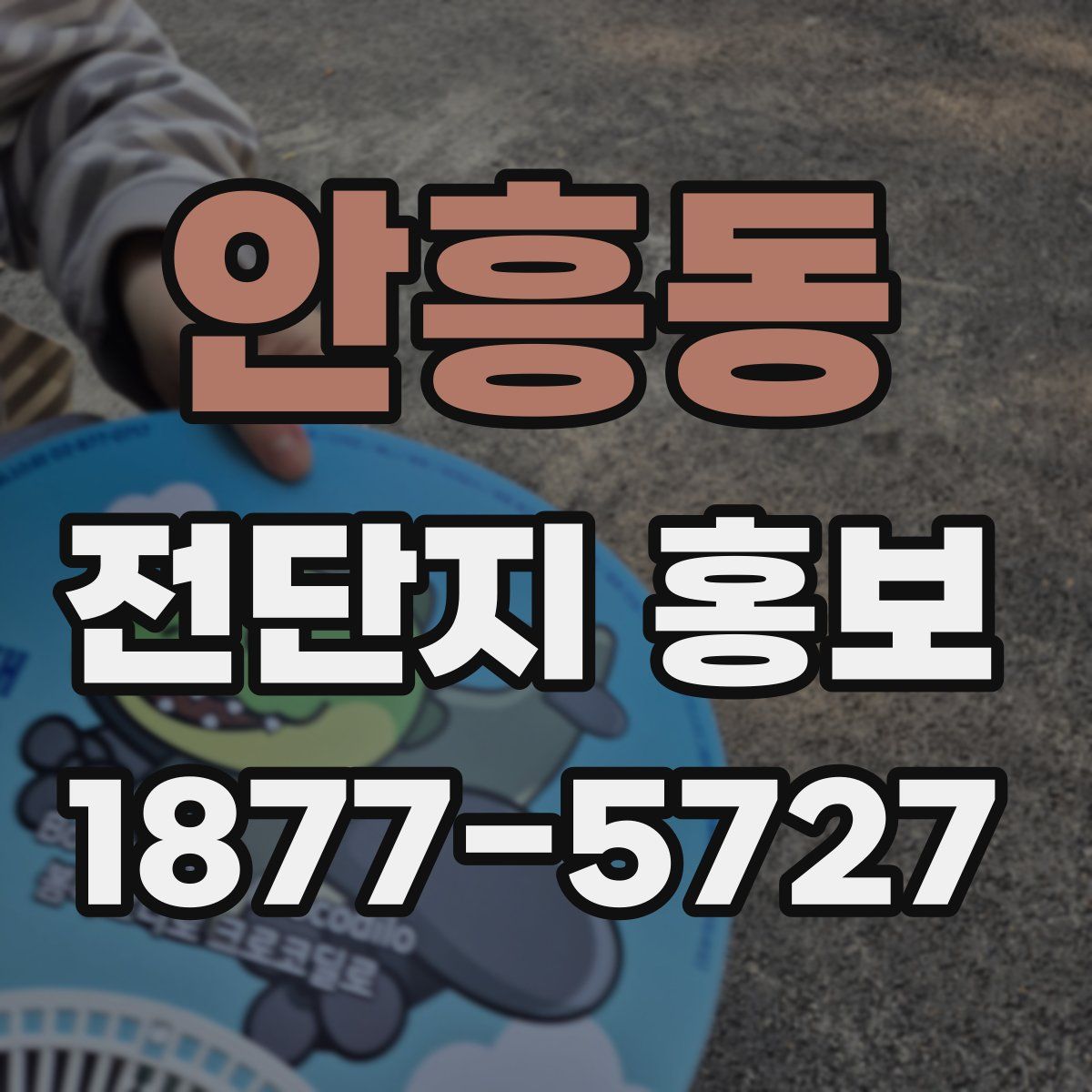 안흥동 전단지 홍보