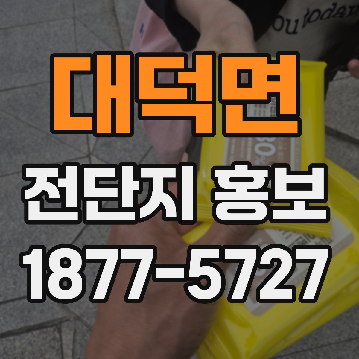대덕면 전단지 홍보