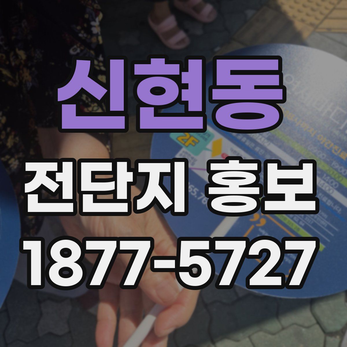 신현동 전단지 홍보