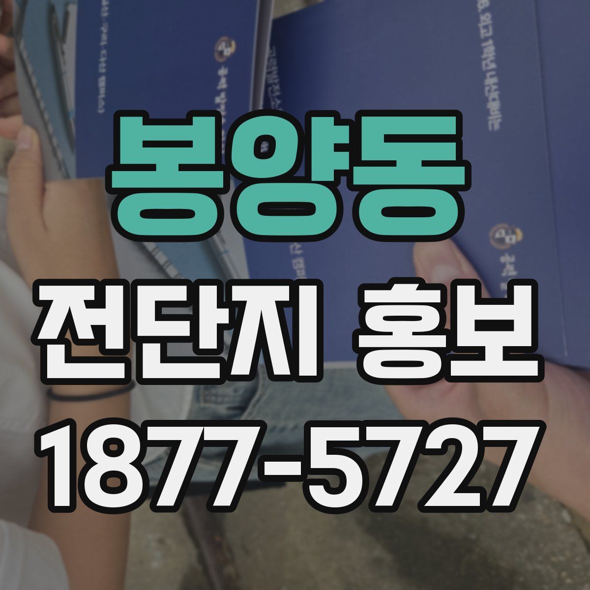 봉양동 전단지 홍보