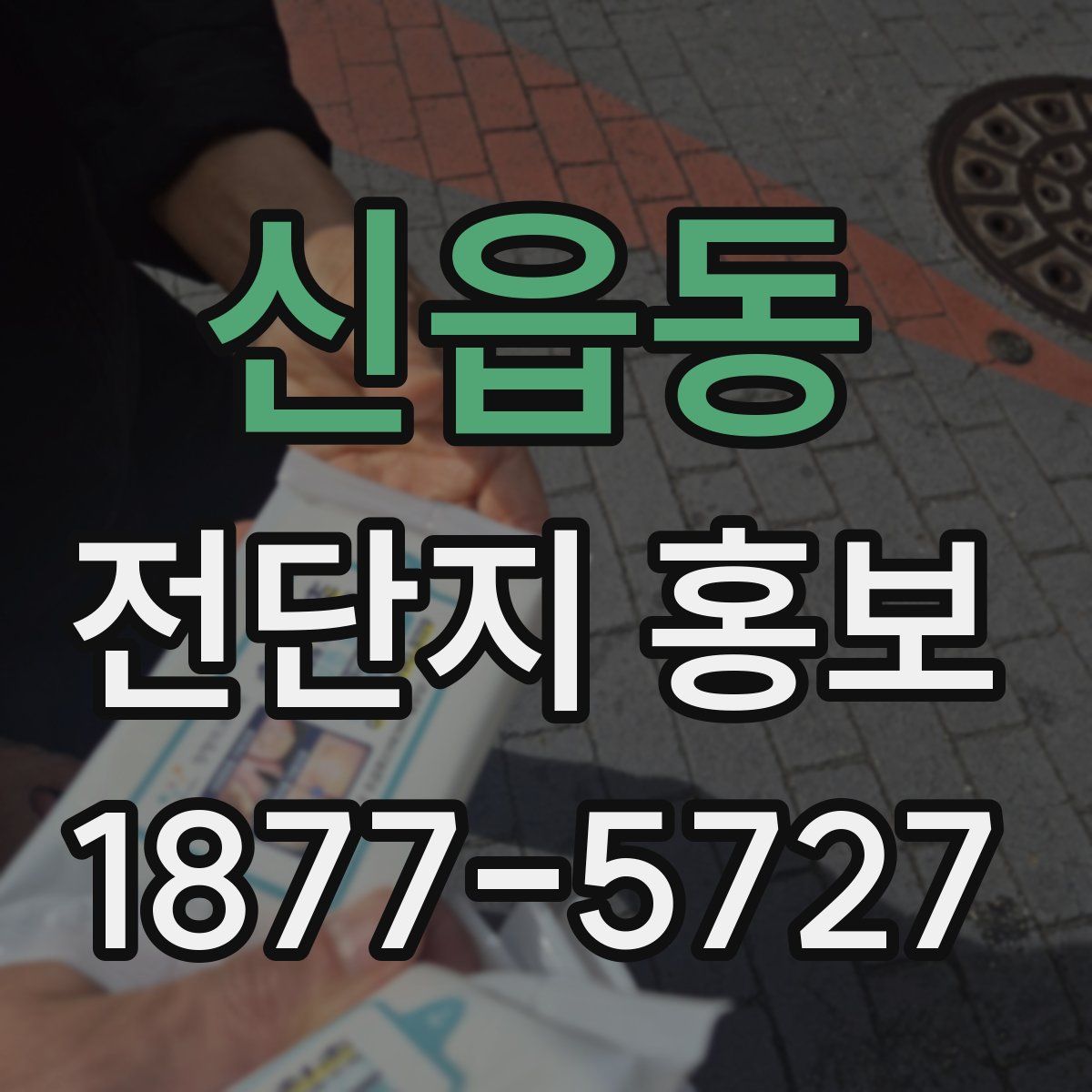 신읍동 전단지 홍보