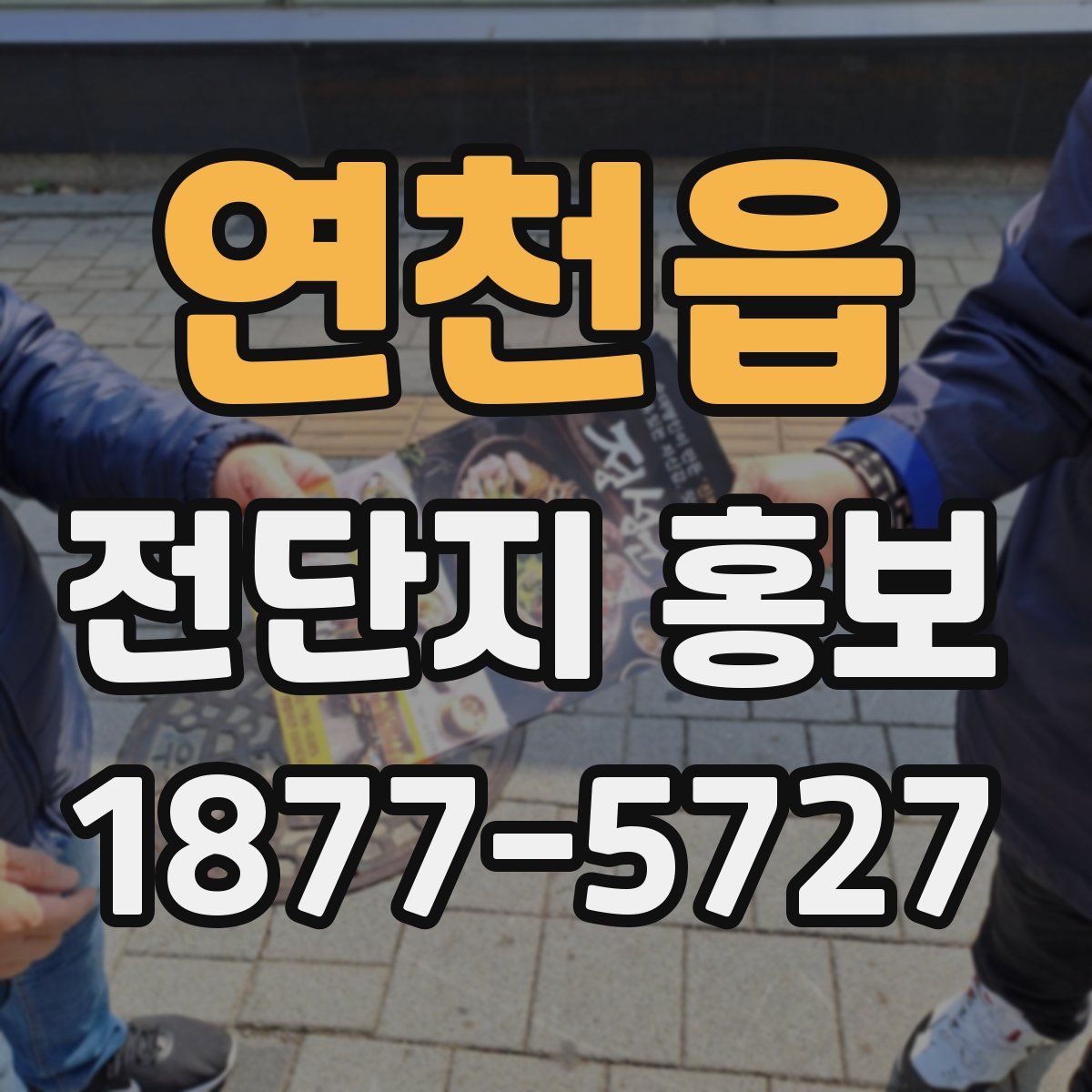 연천읍 전단지 홍보