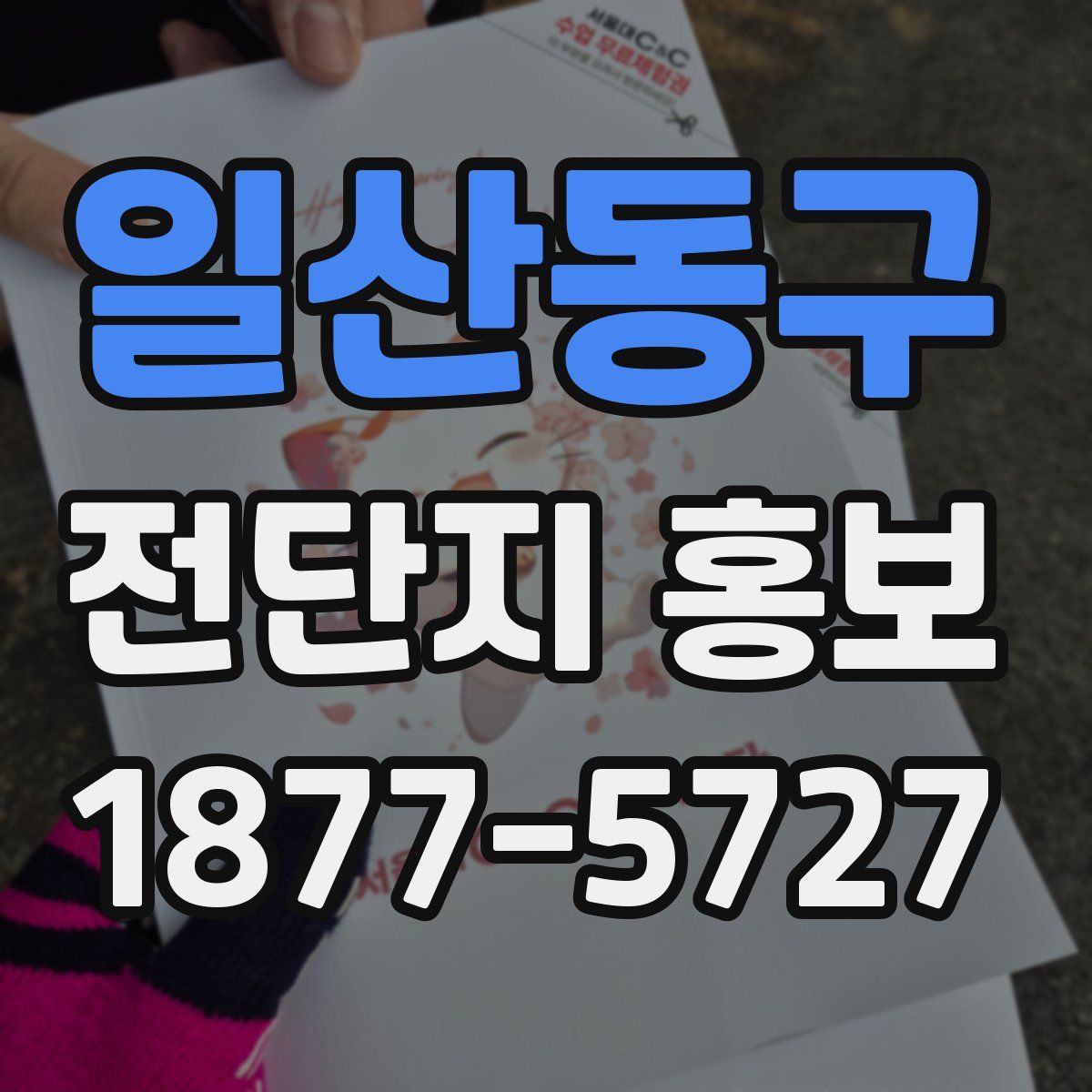 일산동구 전단지 홍보