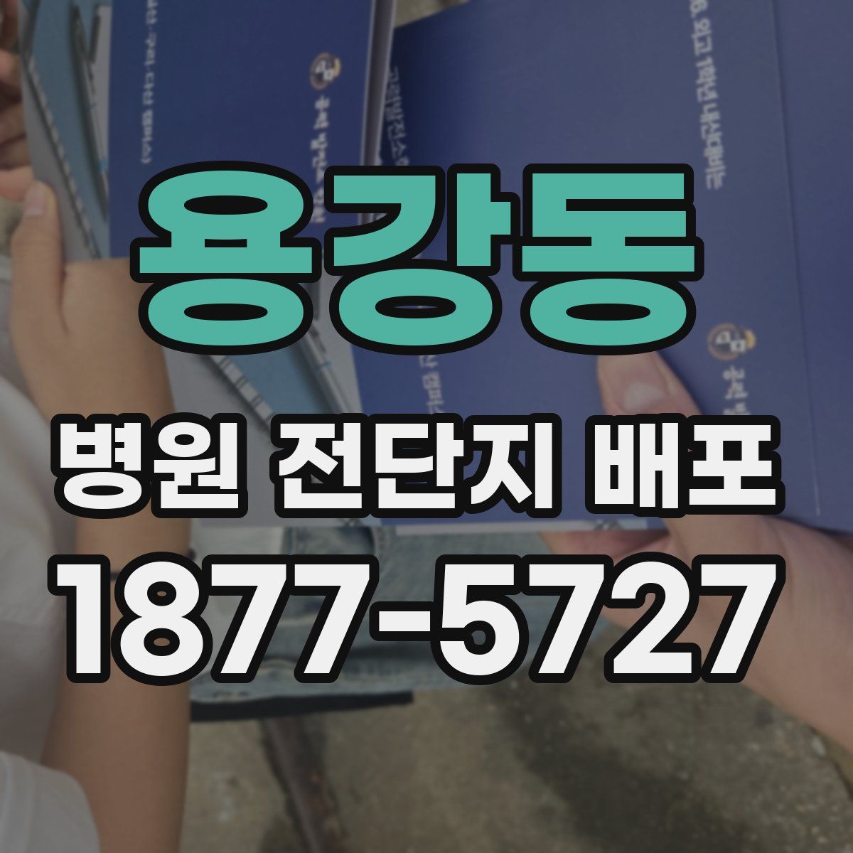 용강동 병원 전단지 배포