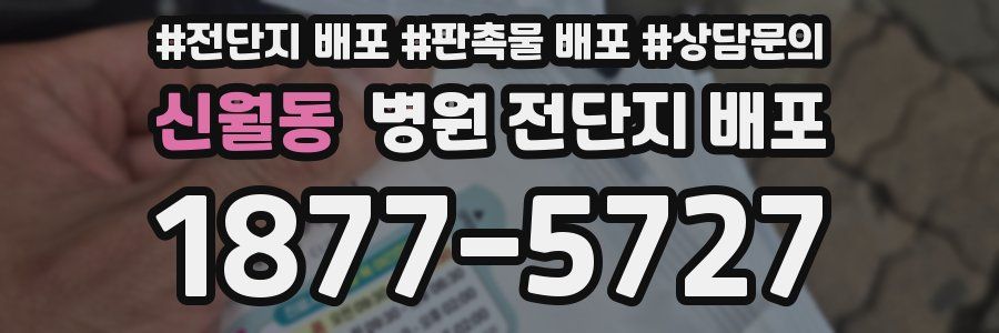 신월동 병원 전단지 배포