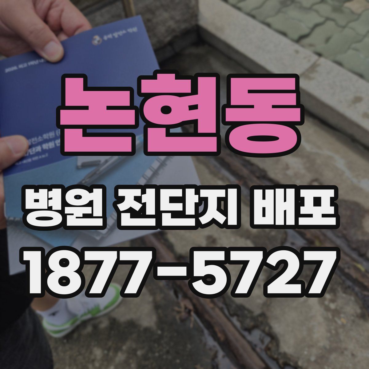 논현동 병원 전단지 배포