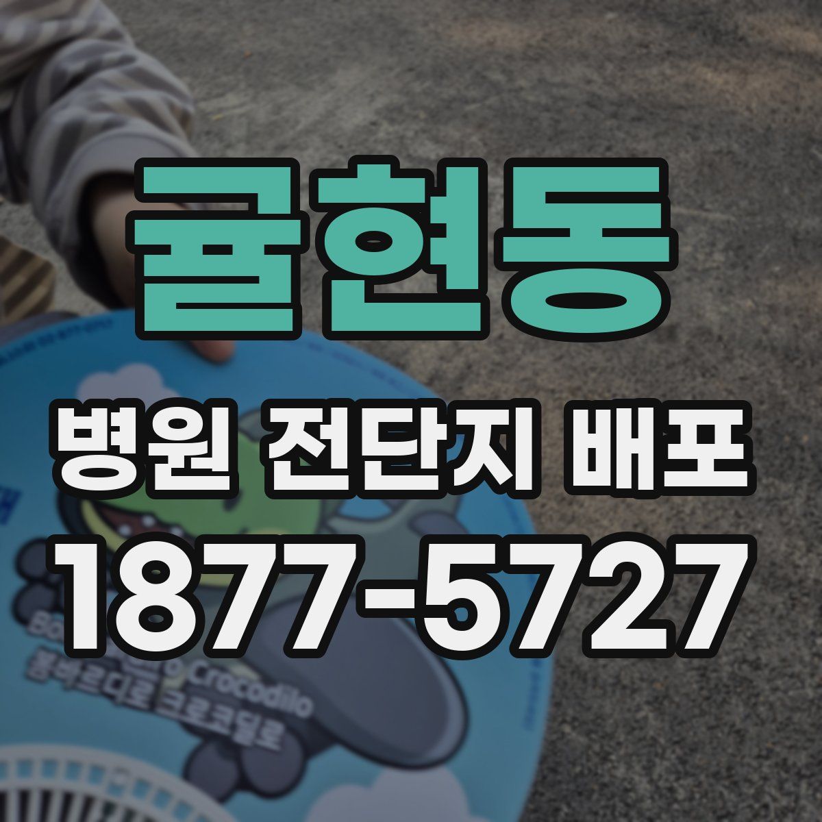 귤현동 병원 전단지 배포