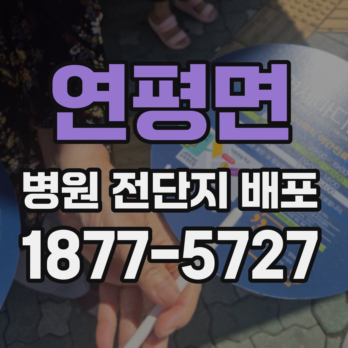 연평면 병원 전단지 배포