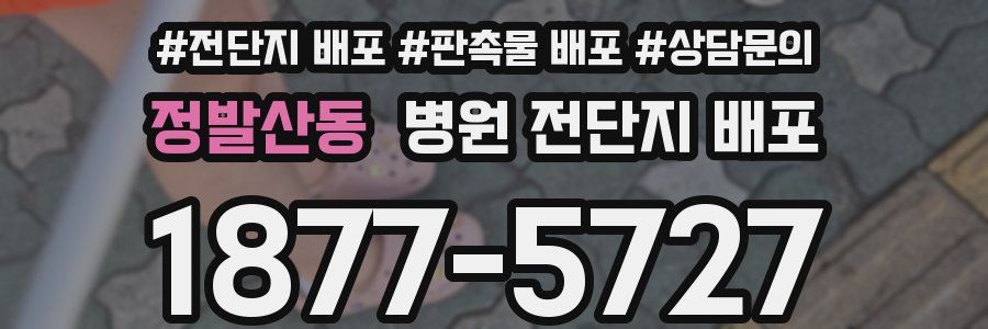 정발산동 병원 전단지 배포