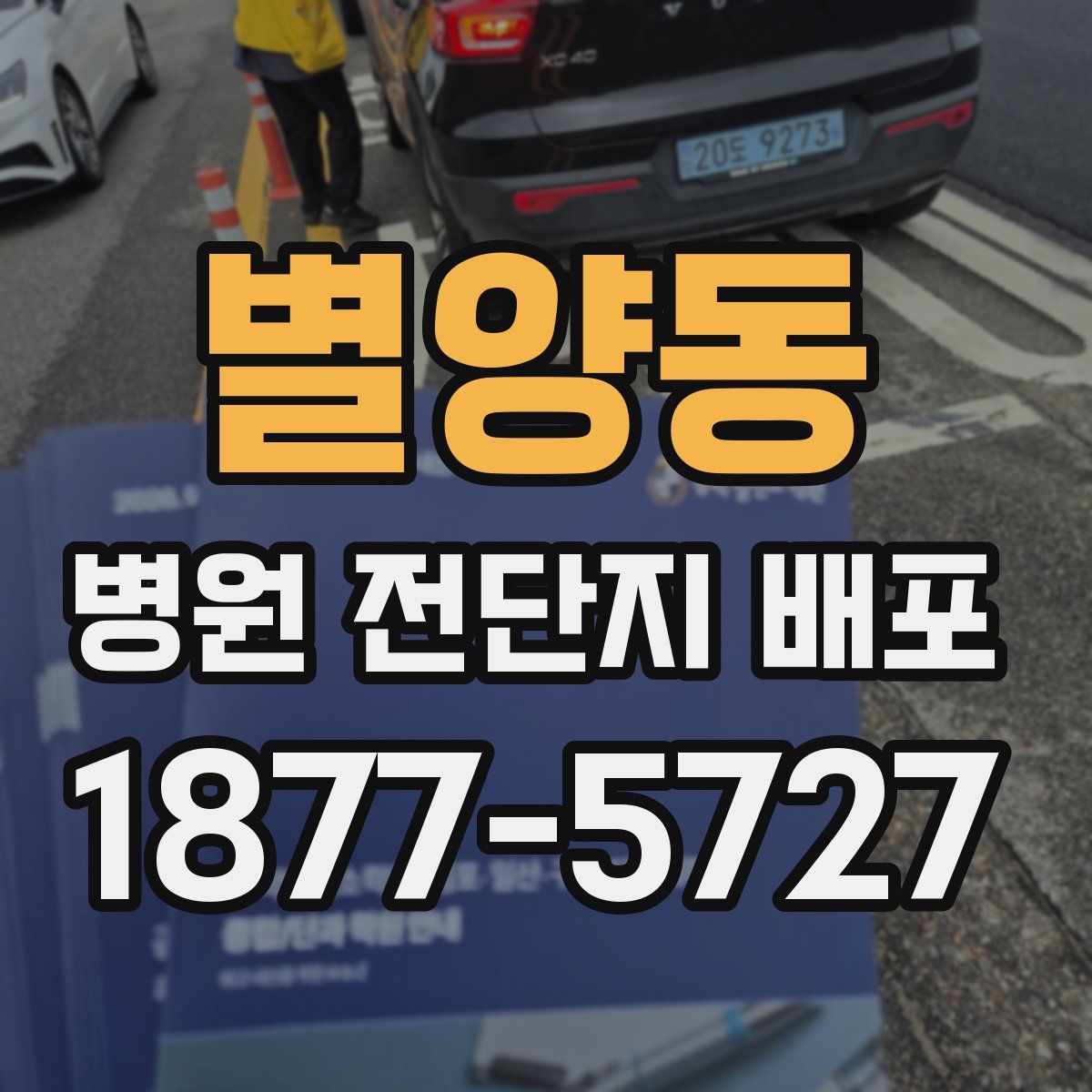 별양동 병원 전단지 배포