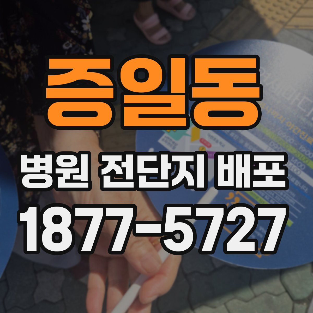 증일동 병원 전단지 배포