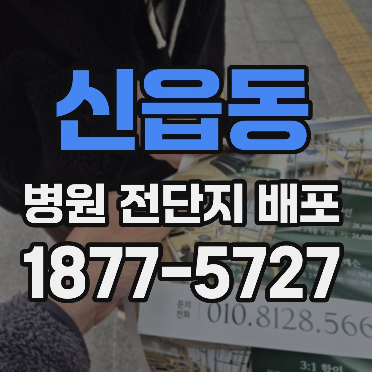 신읍동 병원 전단지 배포