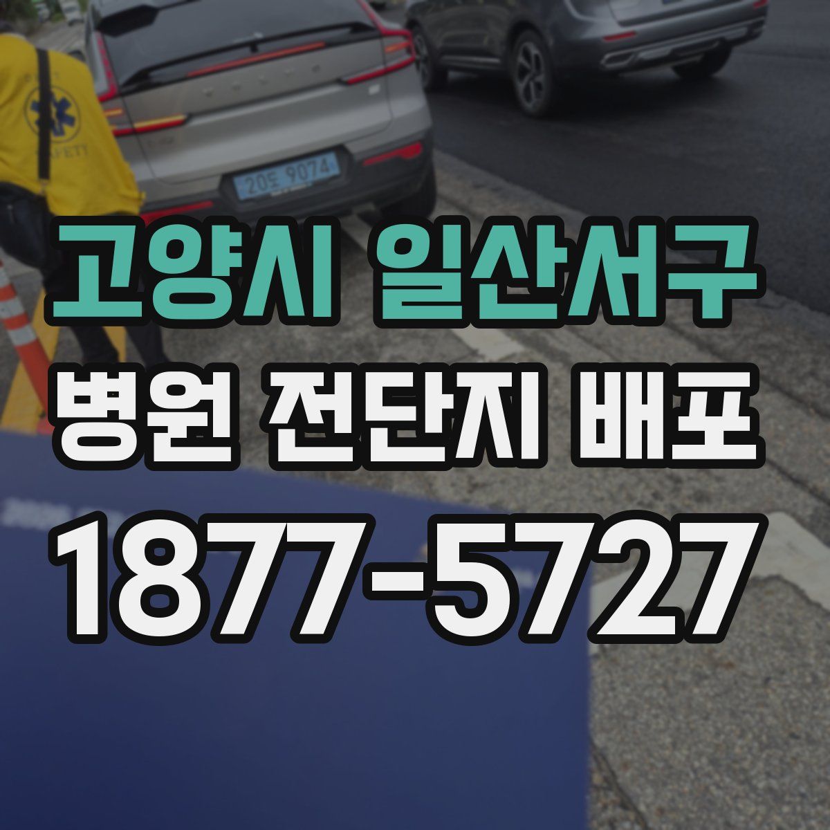고양시 일산서구 병원 전단지 배포