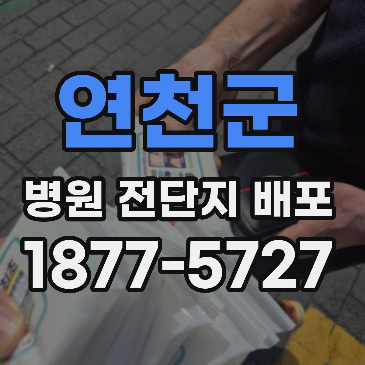 연천군 병원 전단지 배포