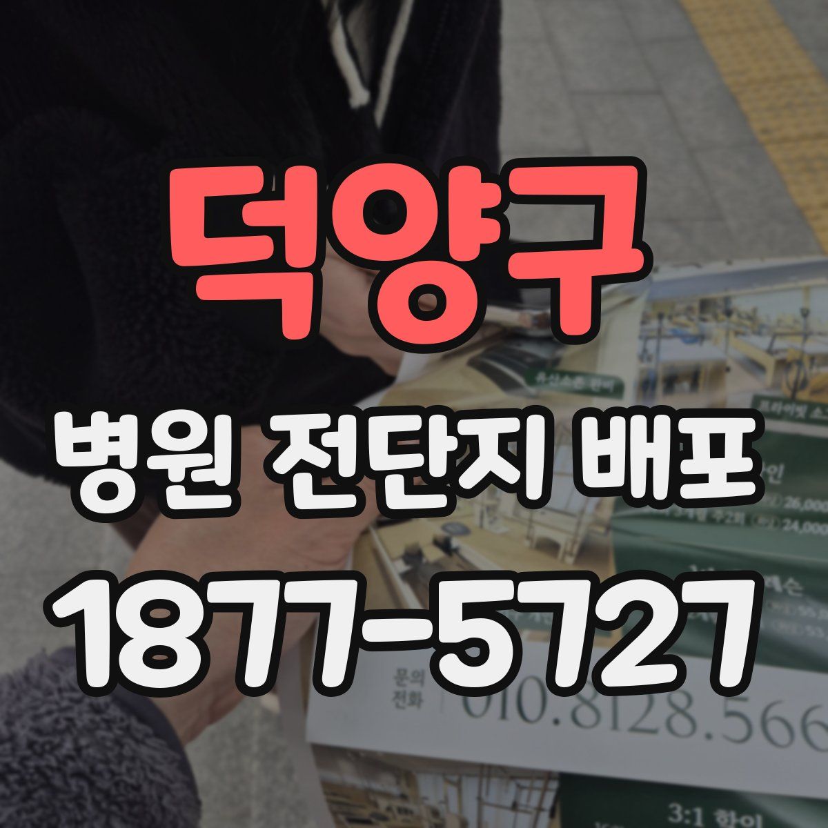 덕양구 병원 전단지 배포