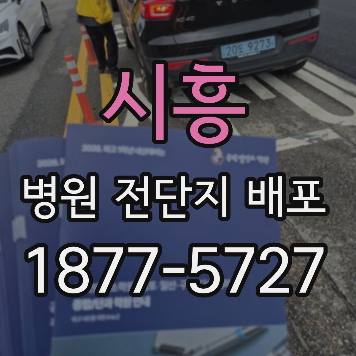 시흥 병원 전단지 배포