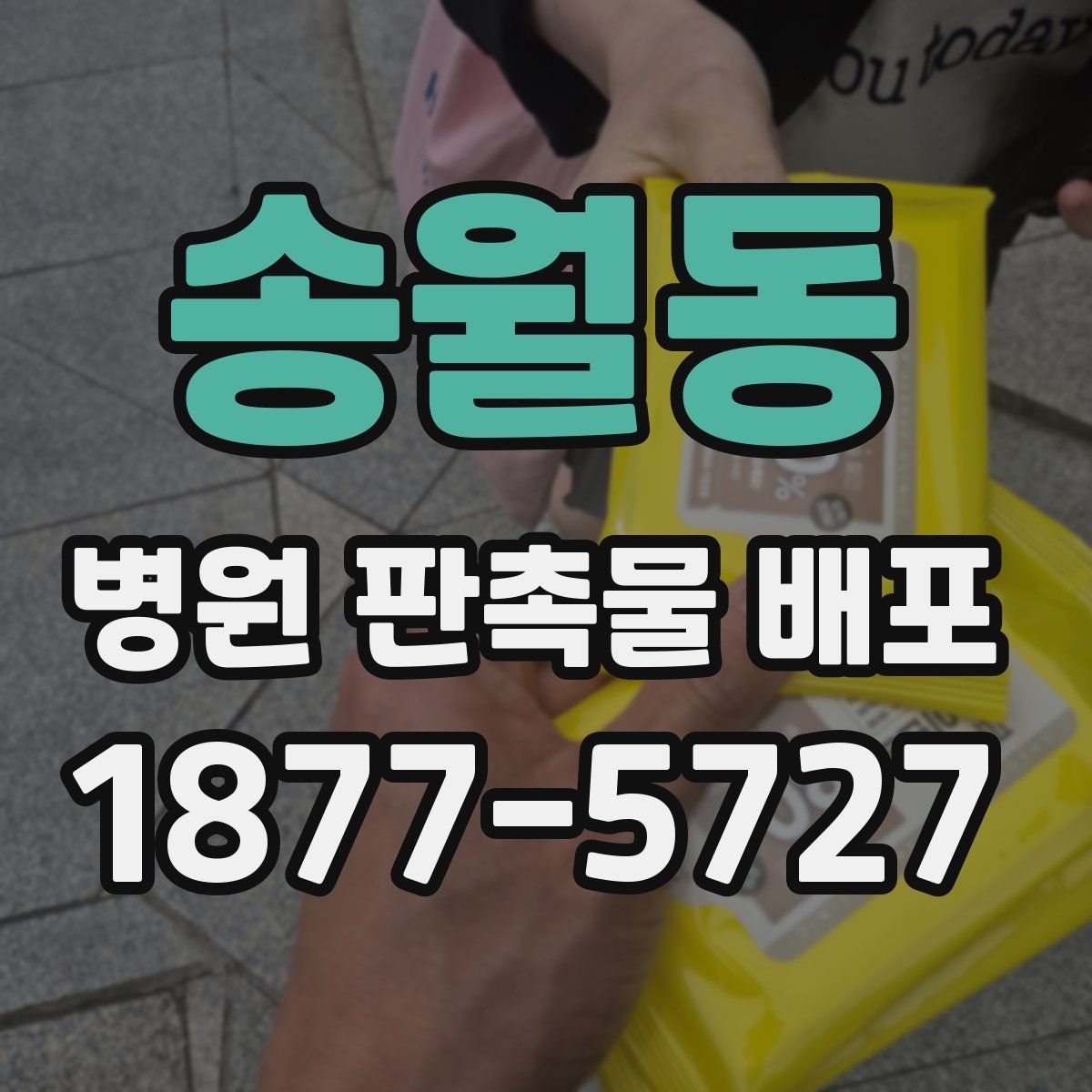 송월동 병원 판촉물 배포