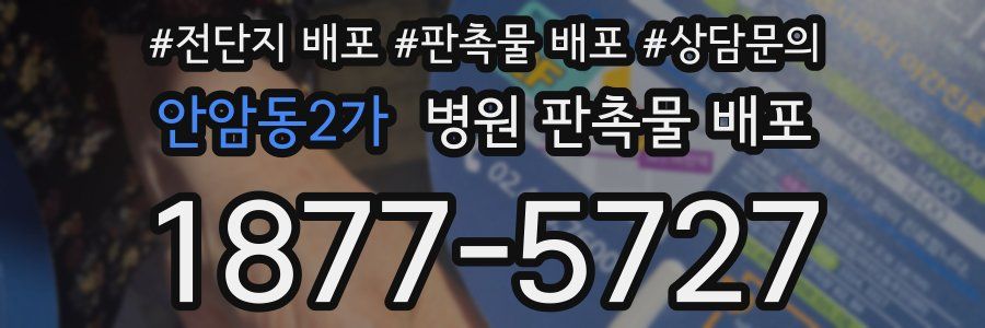 안암동2가 병원 판촉물 배포