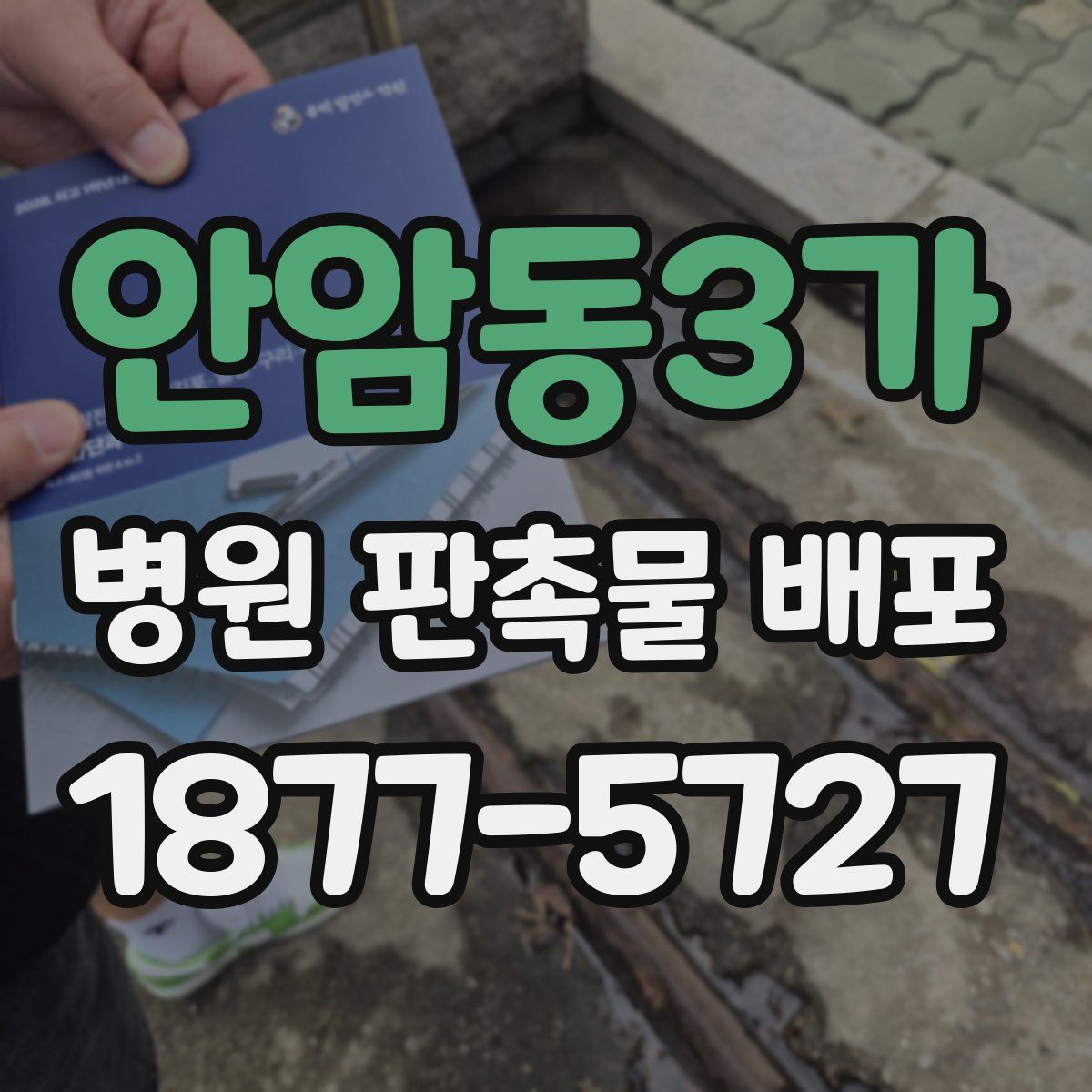 안암동3가 병원 판촉물 배포