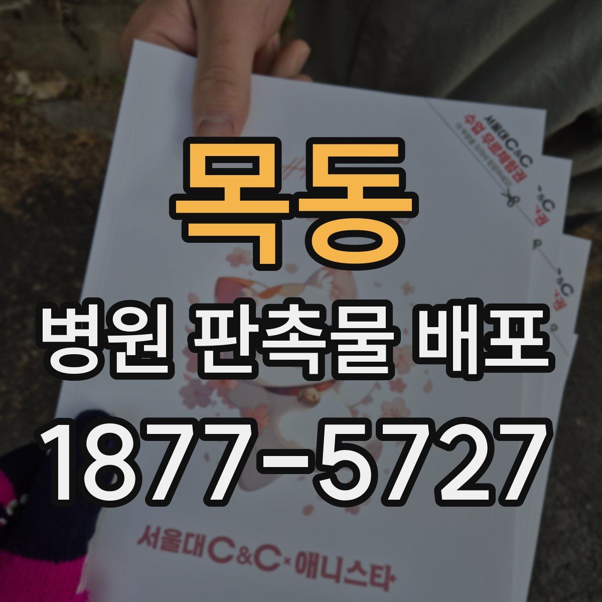 목동 병원 판촉물 배포
