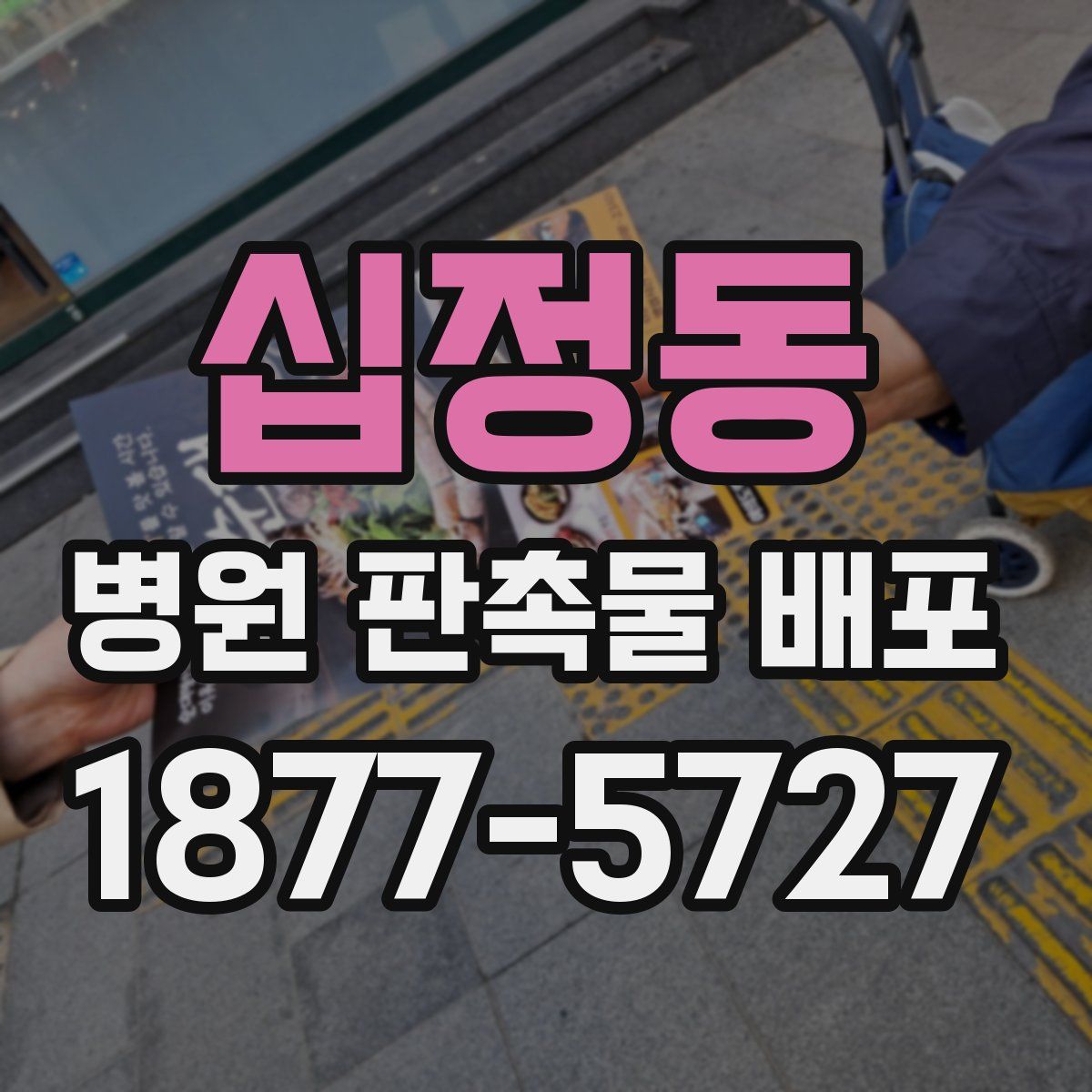 십정동 병원 판촉물 배포