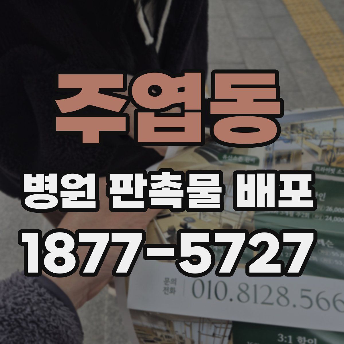 주엽동 병원 판촉물 배포