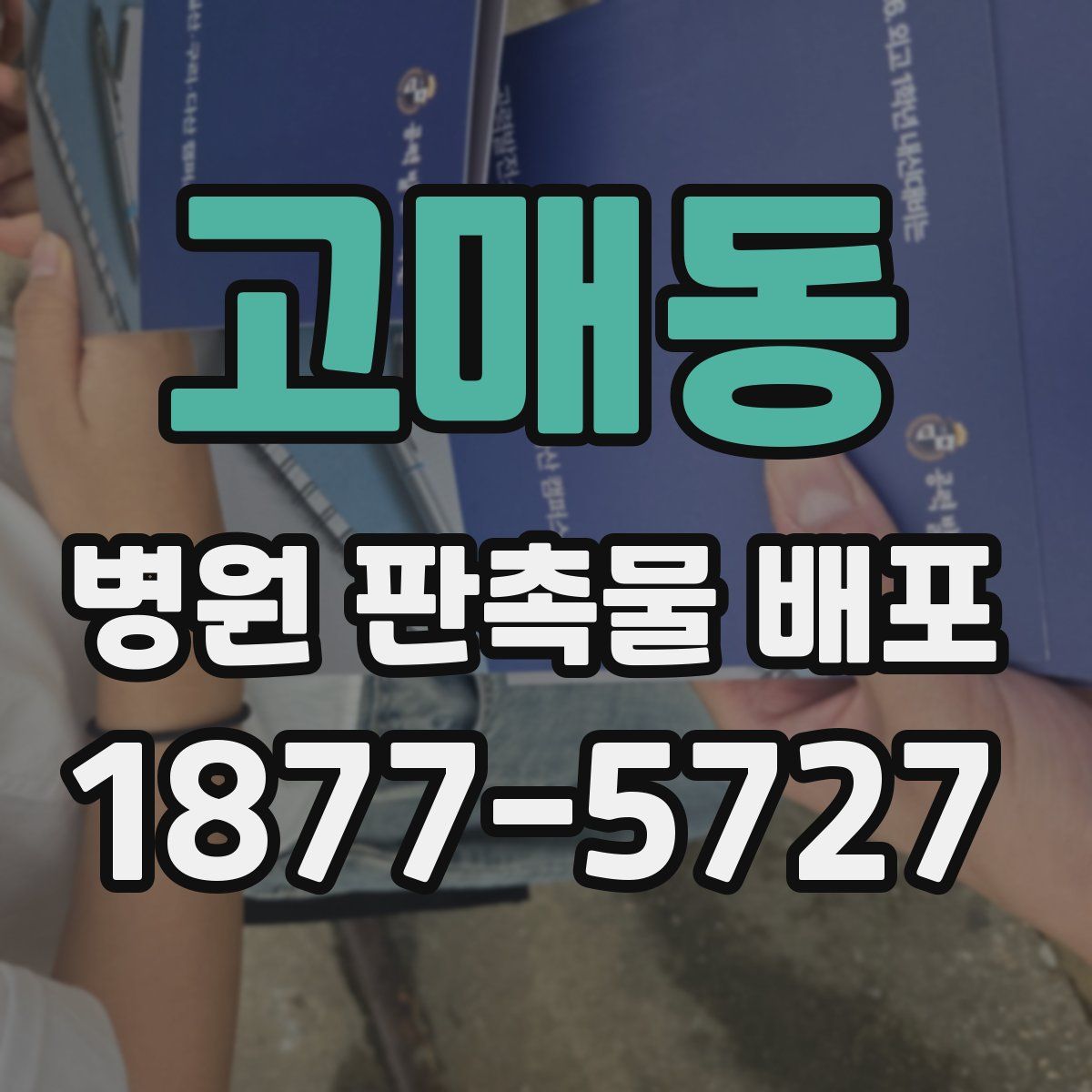 고매동 병원 판촉물 배포