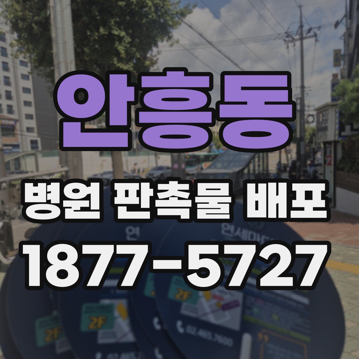 안흥동 병원 판촉물 배포
