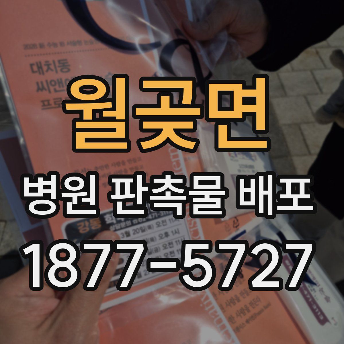 월곶면 병원 판촉물 배포