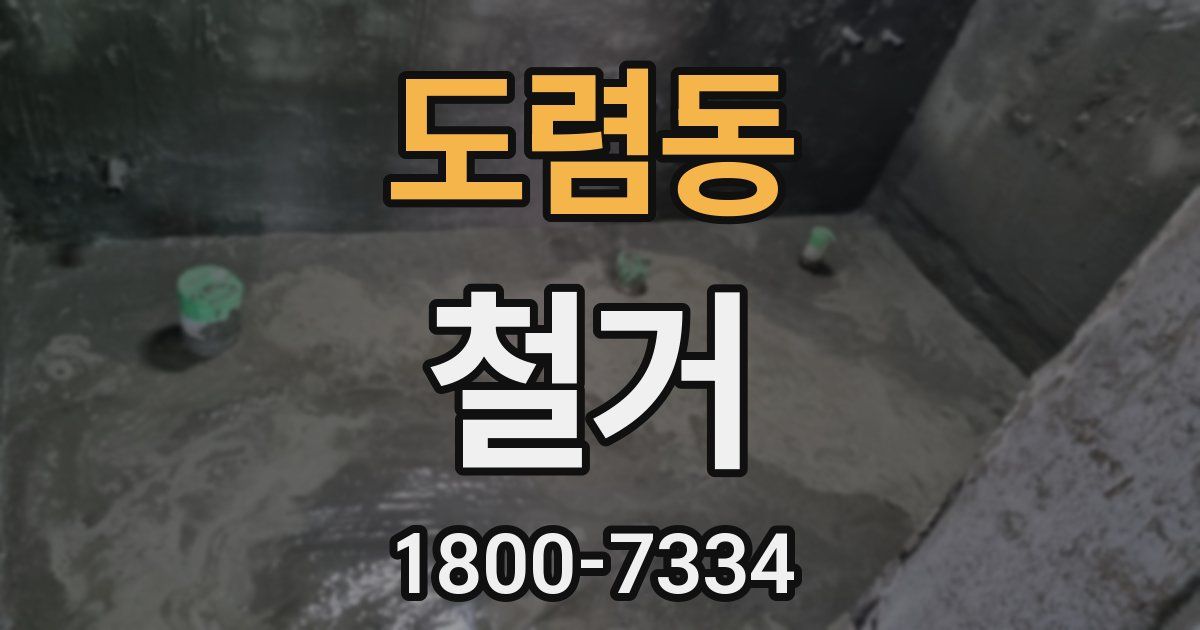 도렴동 철거