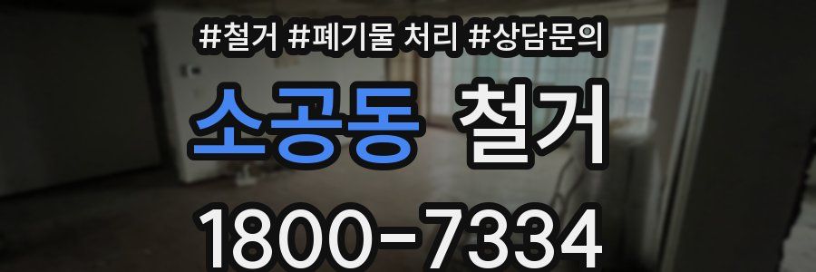 소공동 철거